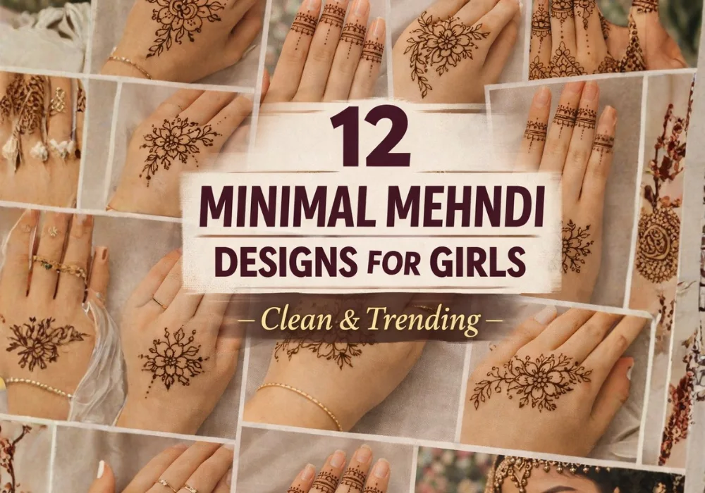 12 Minimal Mehndi Designs for Girls Clean and Trending Ideas