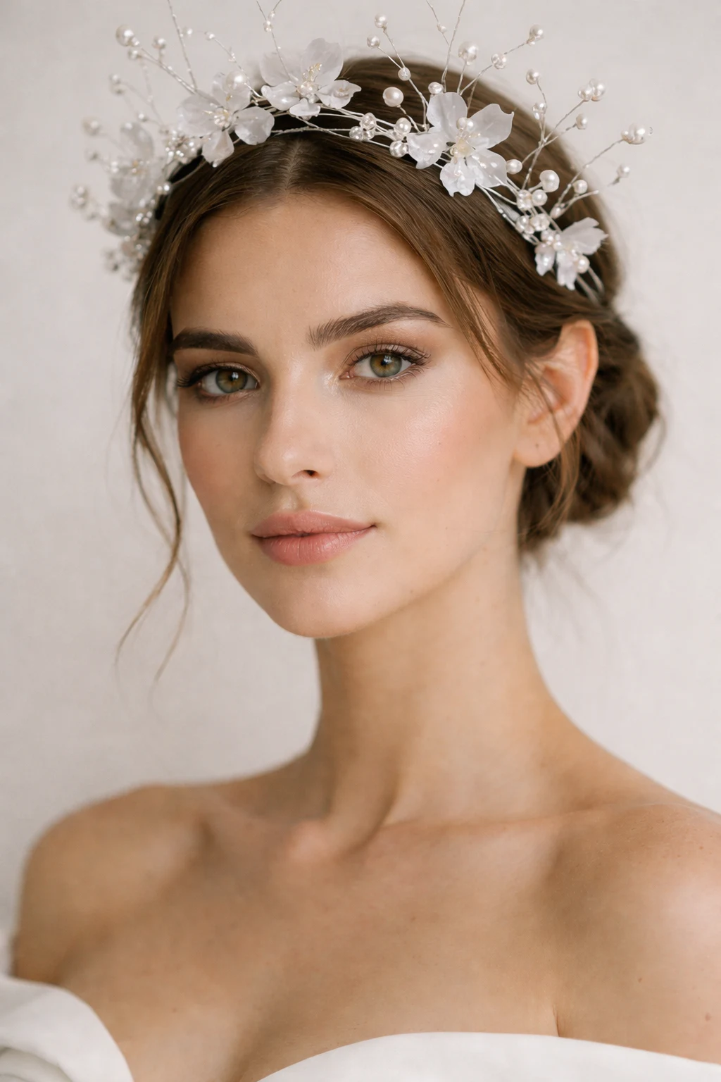 natural bridal makeup barely blushed skin minimal wedding makeup look