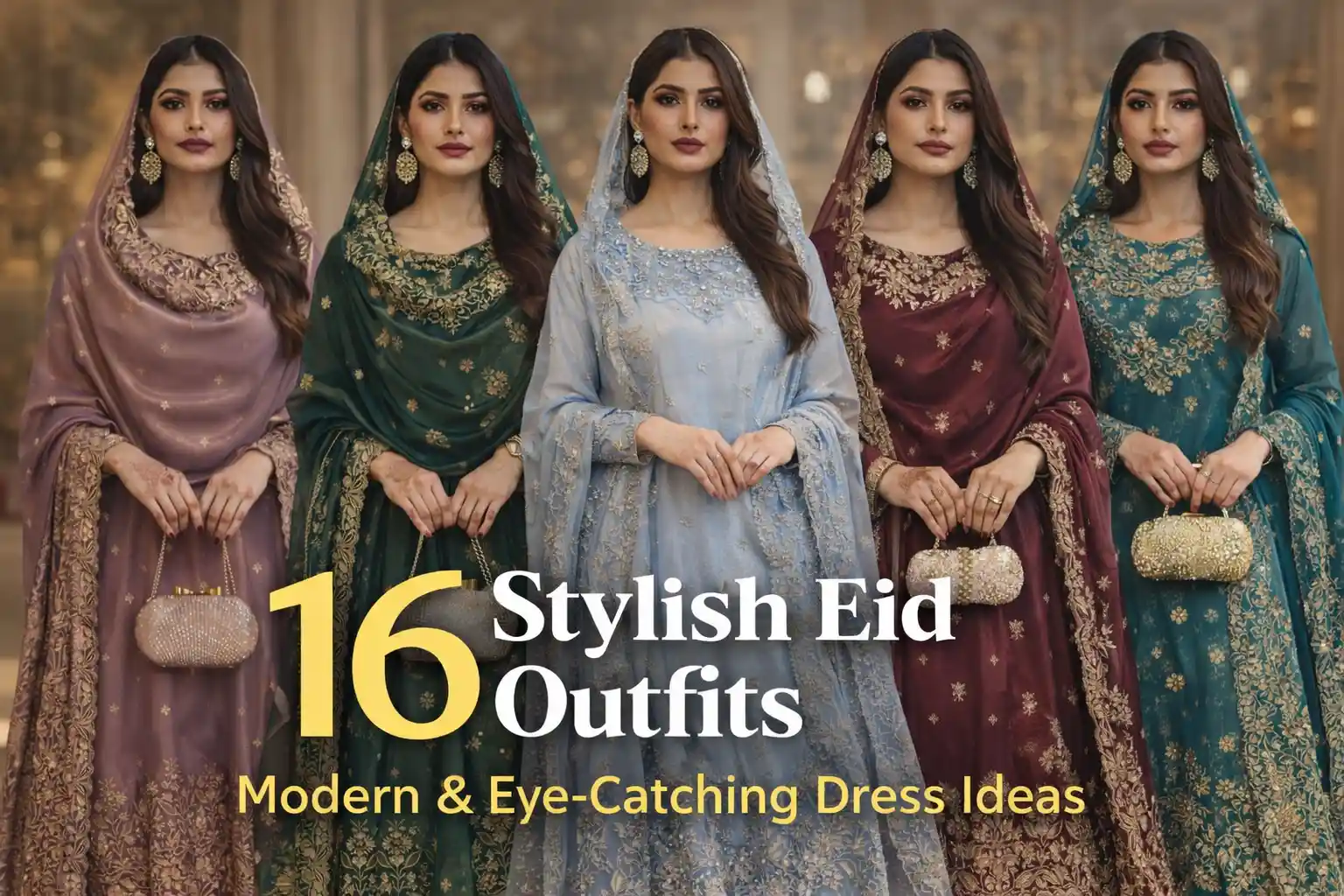 16 Best Eid Dresses to Create a Stunning Festive Look