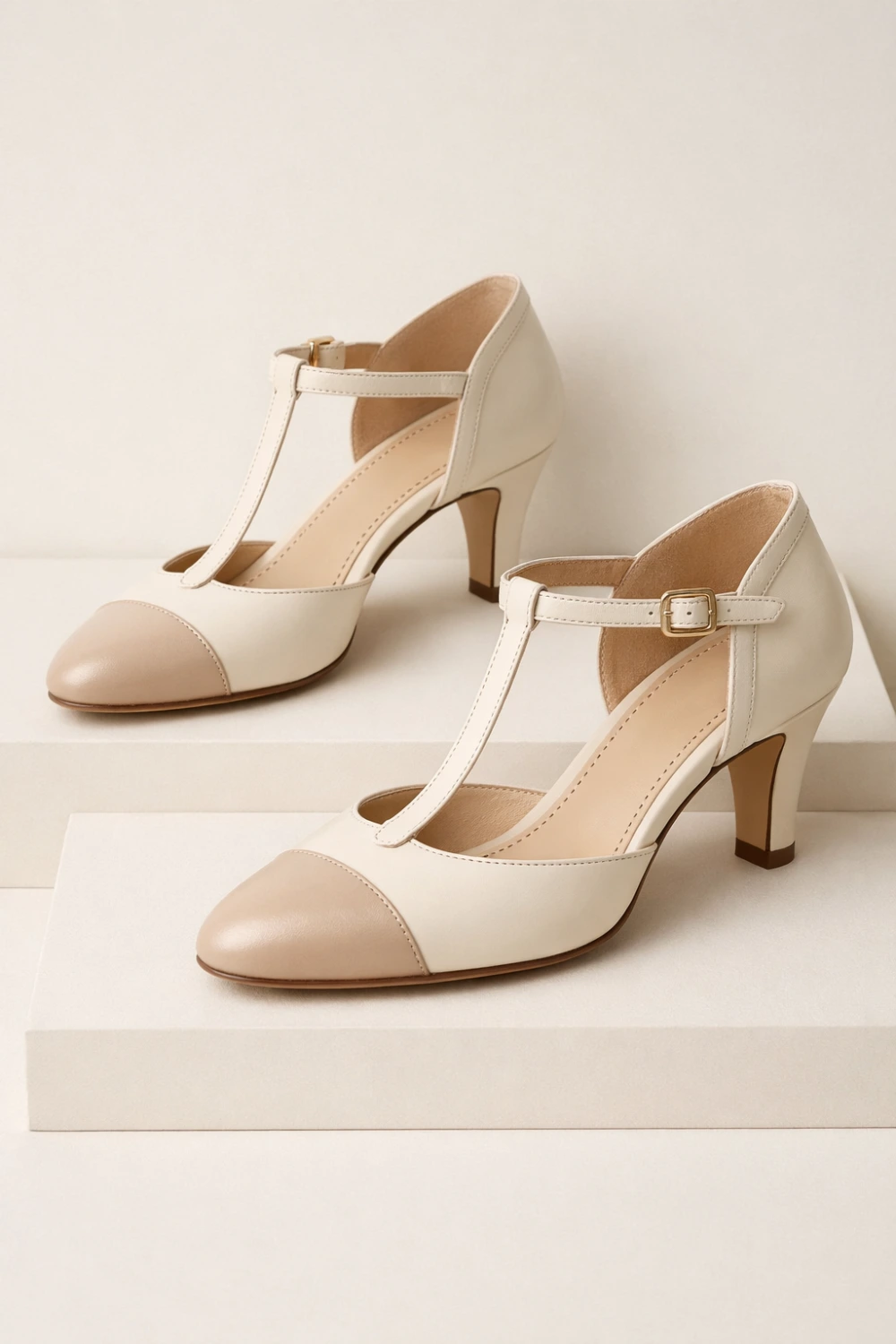 vintage t strap heels old money shoes women elegant retro quiet luxury heels