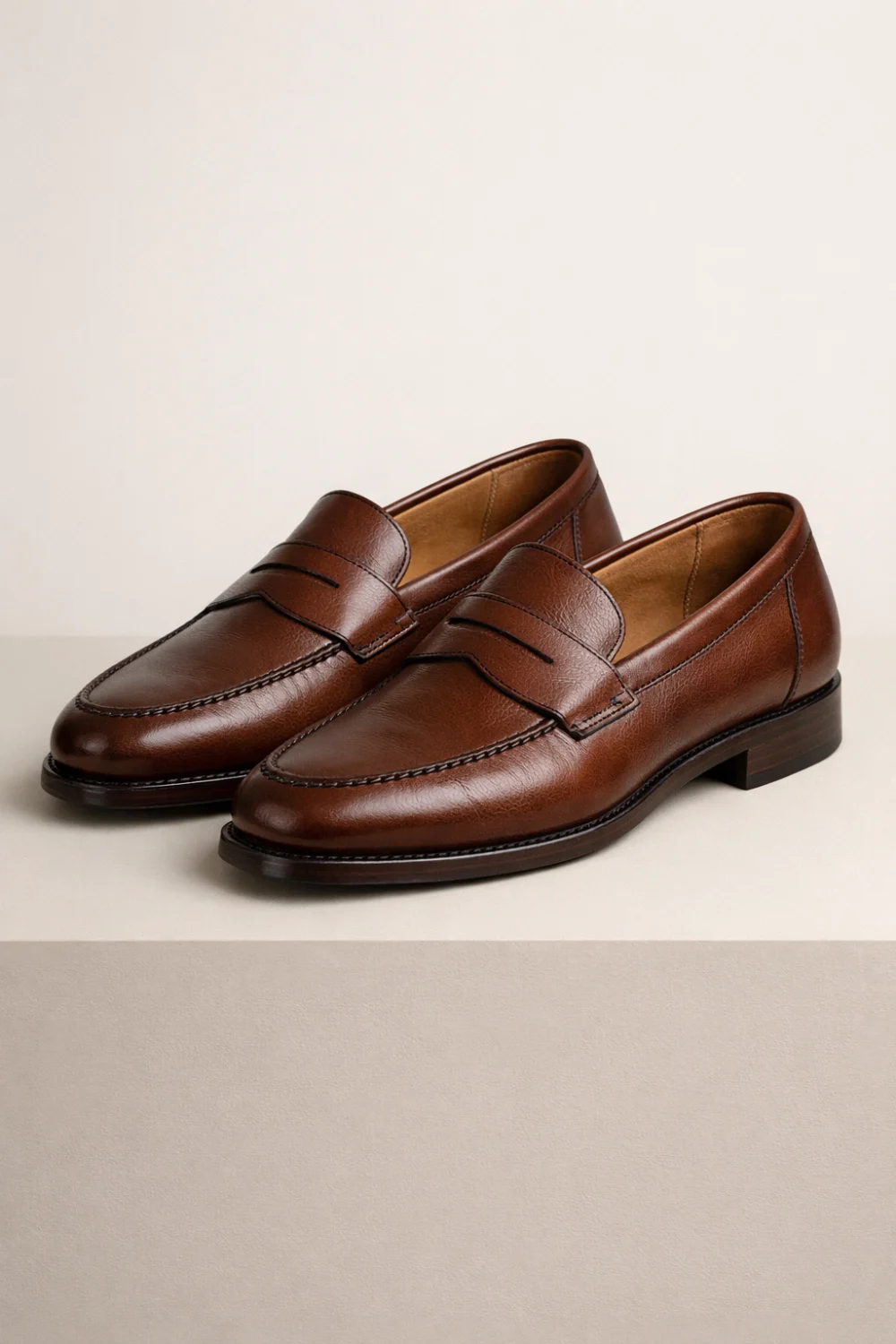 classic brown leather loafers old money shoes women timeless quiet luxury footwear