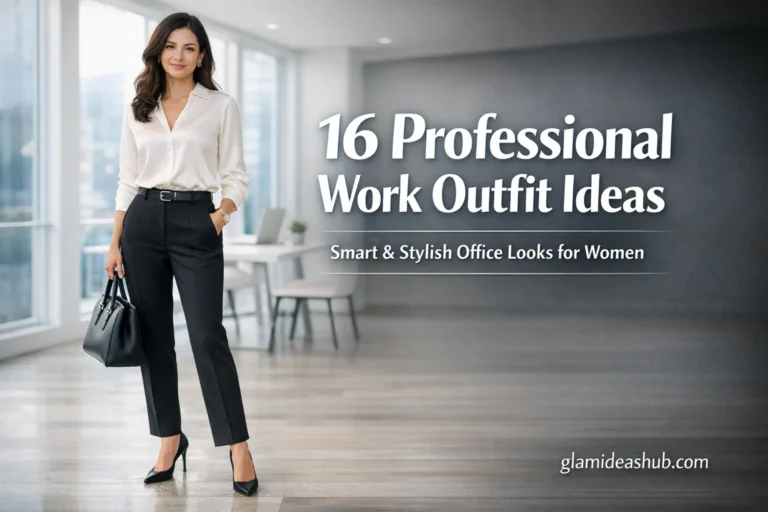 formal outfit ideas blog cover image showing elegant office outfit for women modern business fashion style