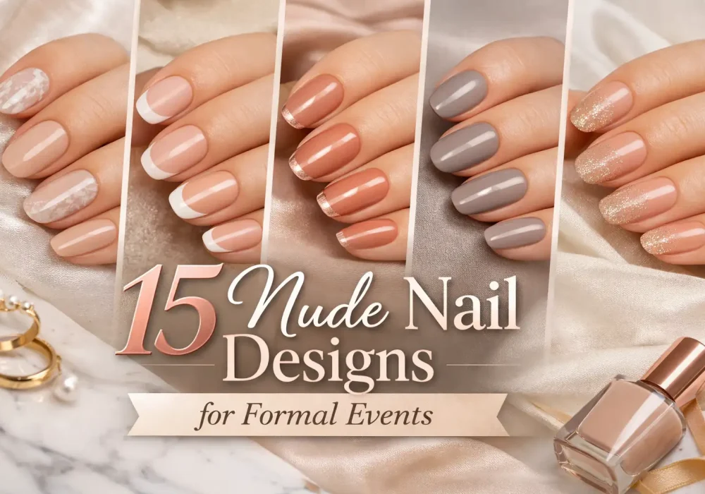 15 nude nail designs for formal events elegant neutral manicure collage classy nude nail ideas